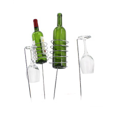 Created OEM Outdoor wine rack for party